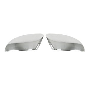 Volkswagen EOS Mirror Cover - Omac - S.Steel - Gloss Silver - '12-'16